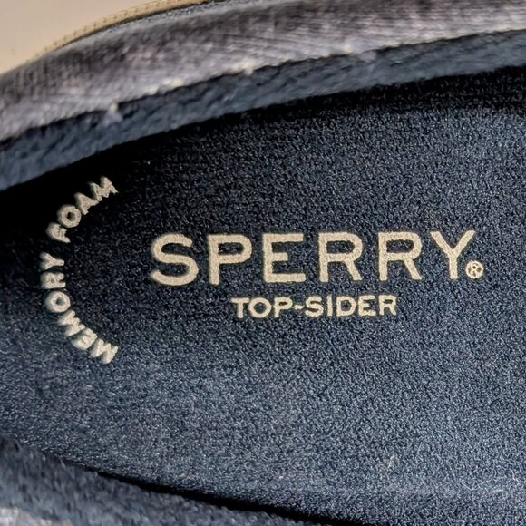 Sperry Top-Sider Crest Vibe Washed Jersey Sneaker in Navy - STS87796 - Picture 5 of 16